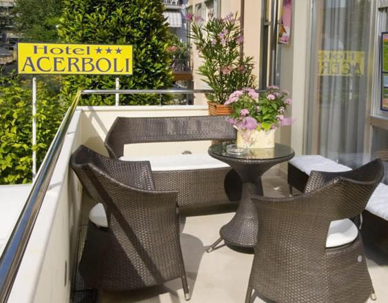 Hotel Acerboli Rimini Bagian luar foto