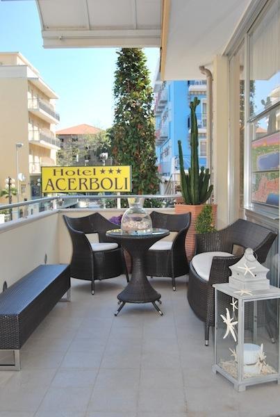 Hotel Acerboli Rimini Bagian luar foto